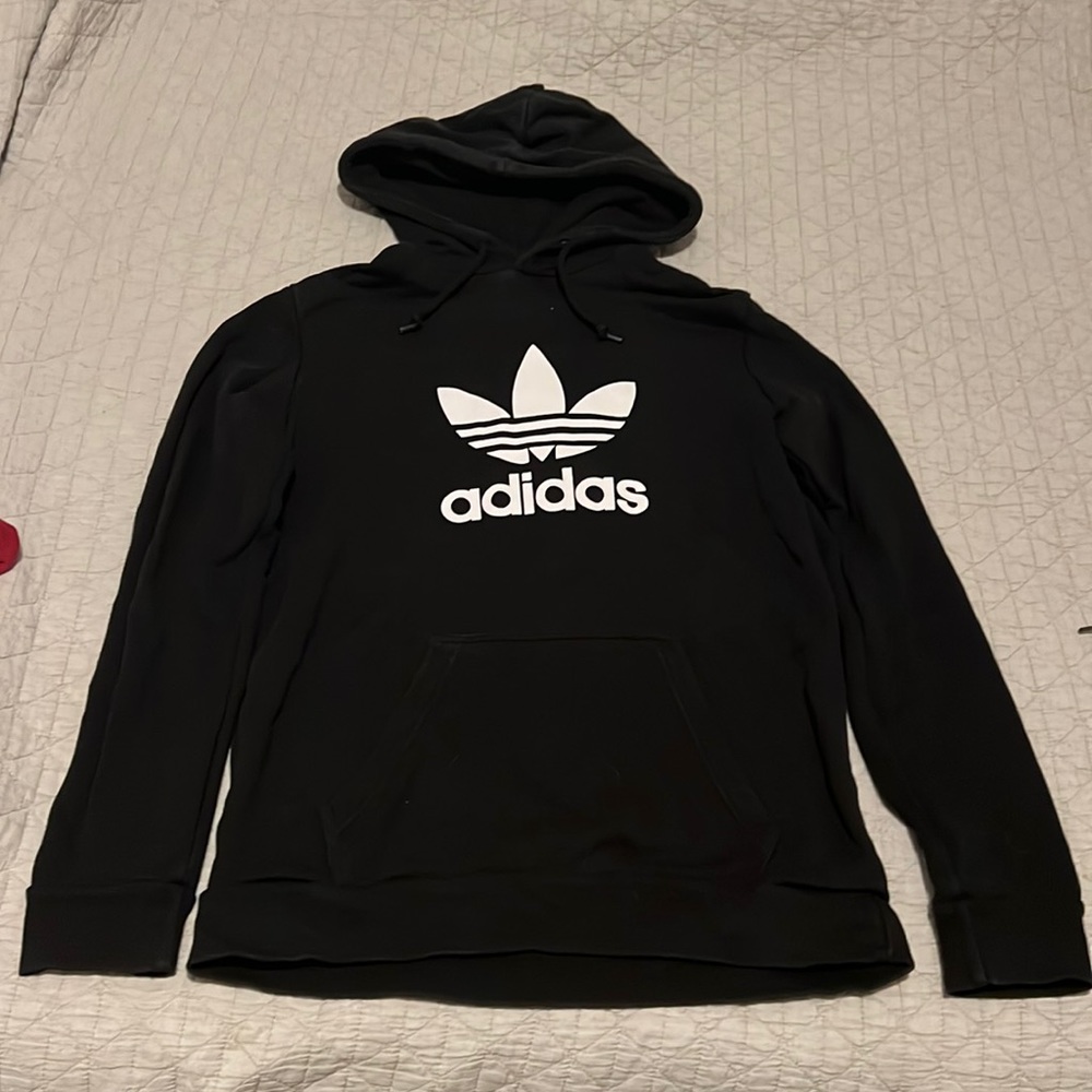Mens Adidas Original Trefoil hoodie. Size Small